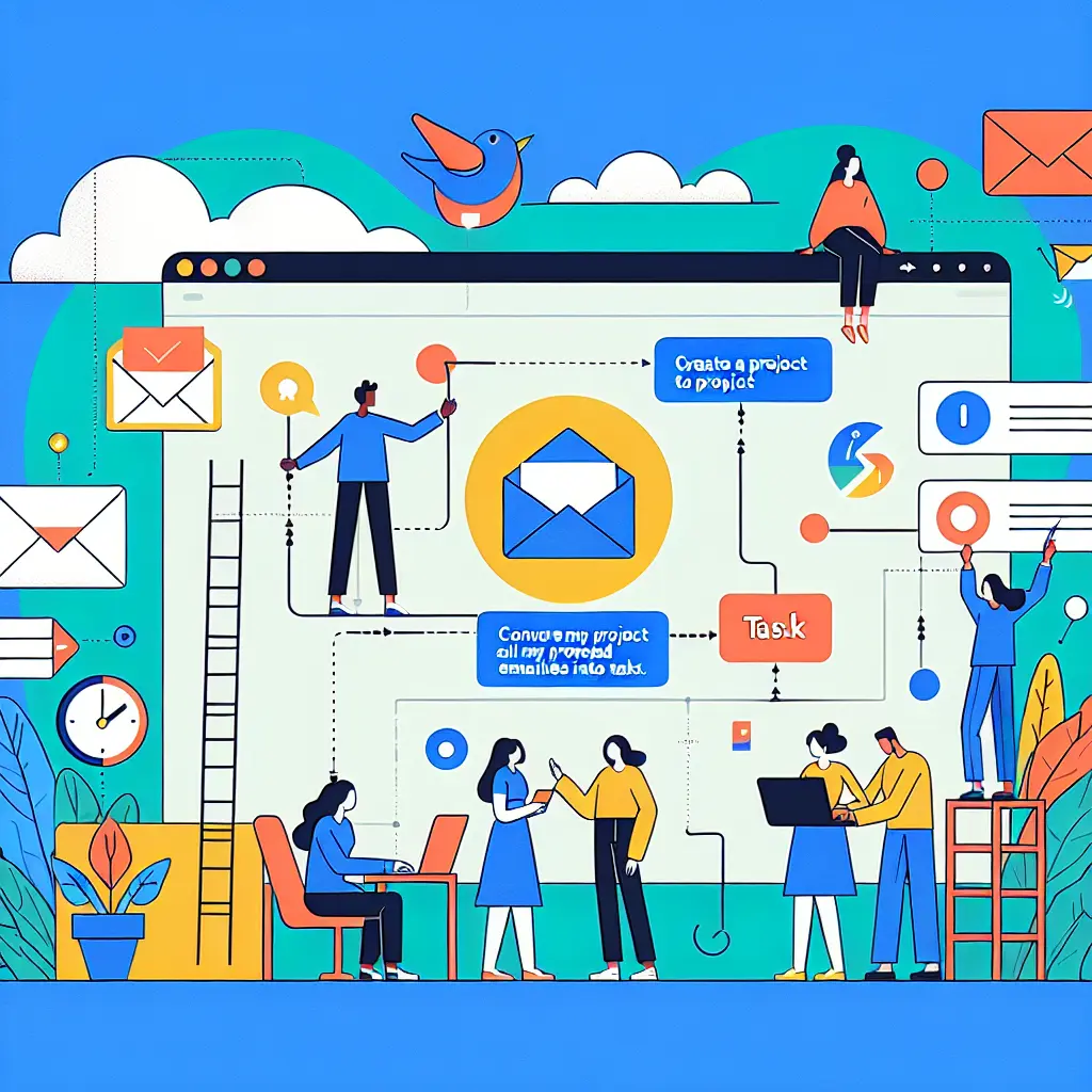 Email-to-Task Conversion and Tracking Project for Priority Matrix