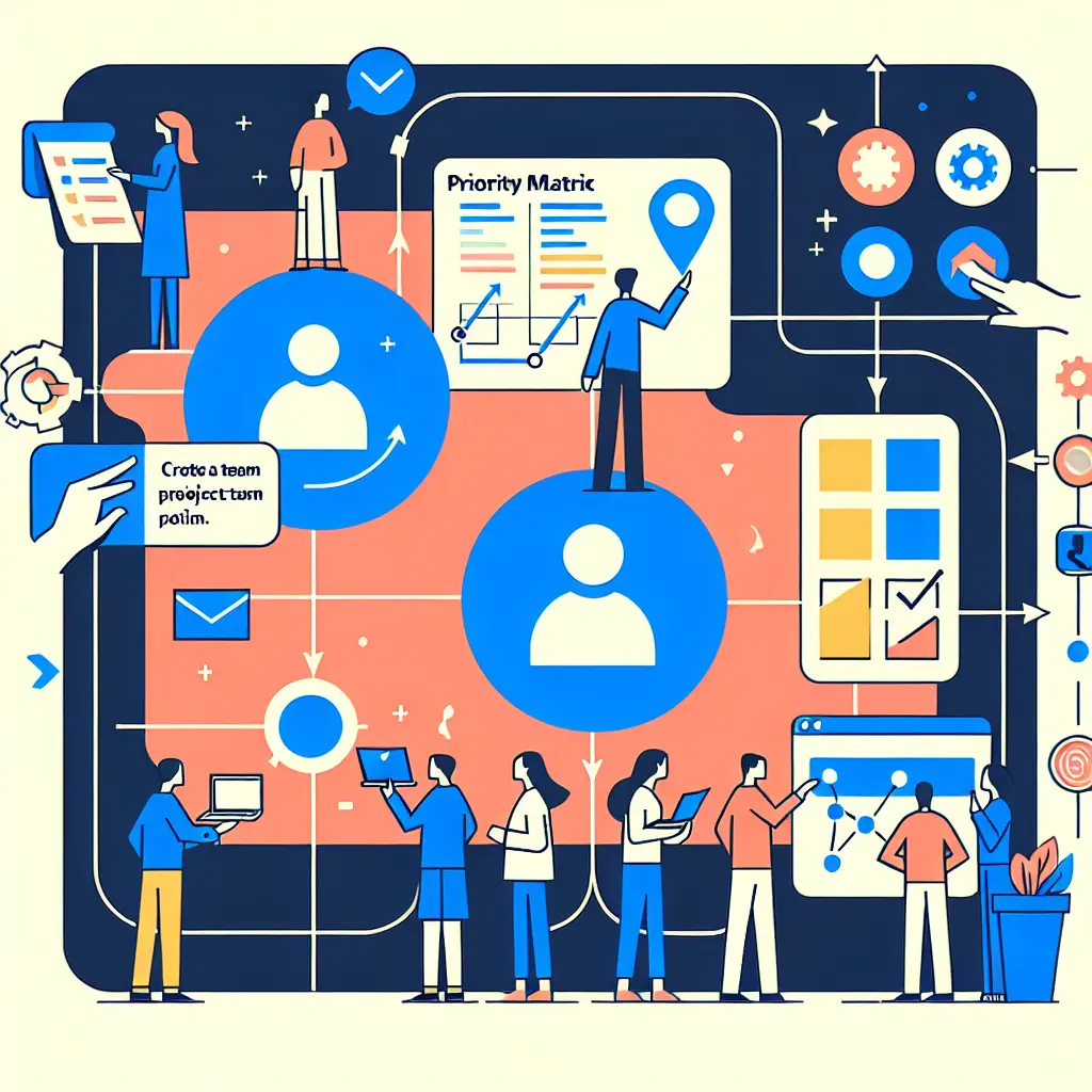 Entertainment Team Project Coordination for Priority Matrix