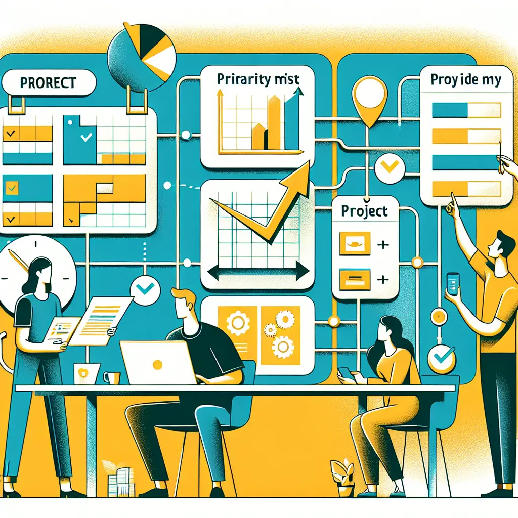Scouting Team Project Management template in Priority Matrix