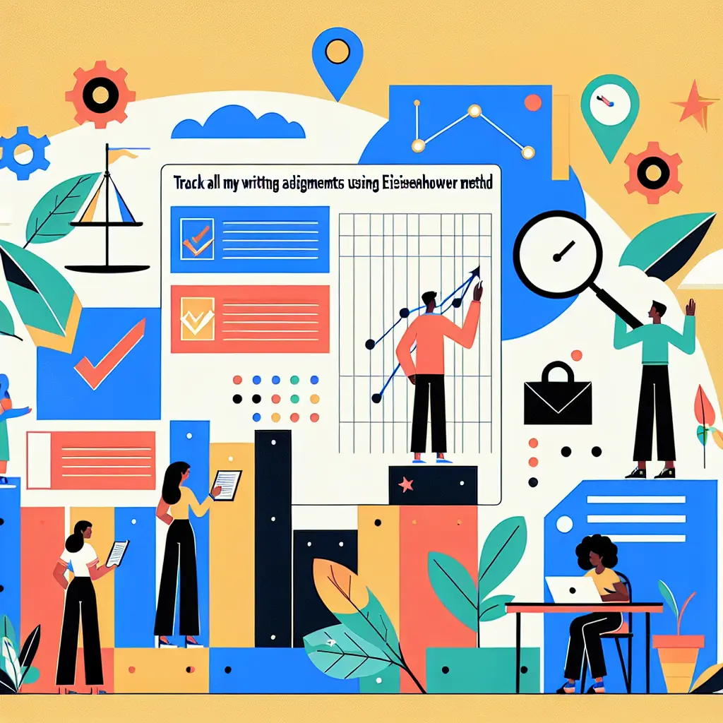 Cryptocurrency Writing Assignments Prioritization template in Priority Matrix