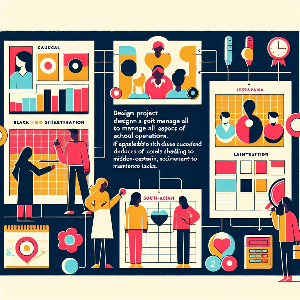 School Connectivity Project Management for Priority Matrix