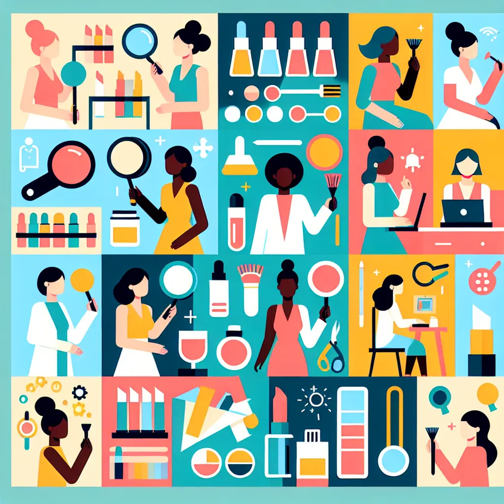 Tracking and Learning Beauty Industry Trends template in Priority Matrix