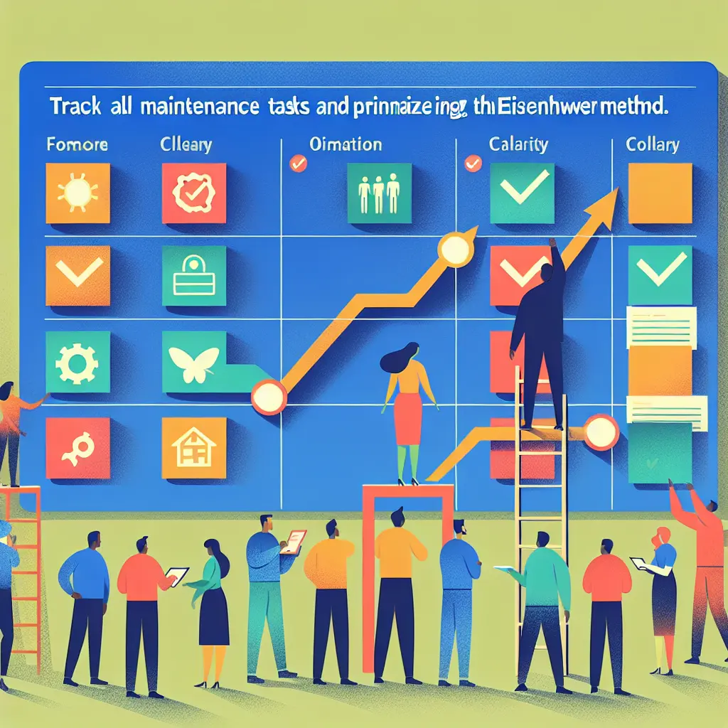 Maintenance Management Project template in Priority Matrix