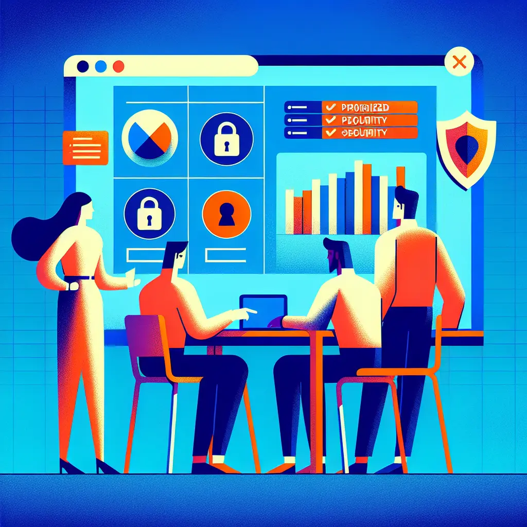 Security Tasks Priority Matrix template in Priority Matrix