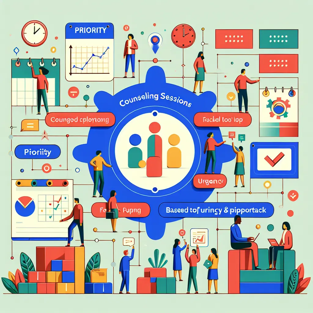Counseling Session Prioritization for Priority Matrix