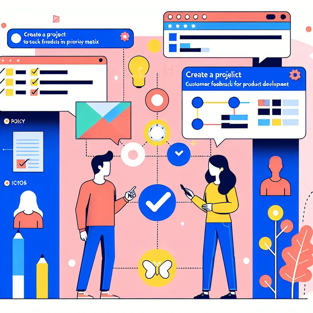 Prioritizing and Tracking Customer Feedback for Priority Matrix